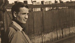 September 1963, Staten Island, New York, New York, USA --- Jack Kerouac waits for a ferry at a dock in Staten Island. --- Image by © Allen Ginsberg/CORBIS