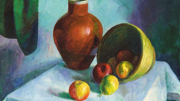 Patkó Károly Csendélet almákkal
