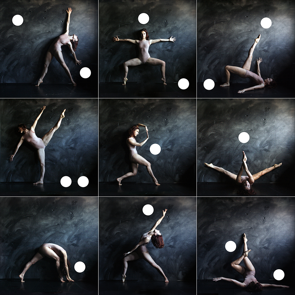 Tánc/Test/Tanulmány - Dance Study ( MMS Mozdulatművészeti Stúdió, Budapest, 2009. július 11.) Digitális montázs, 2010. február 22.
