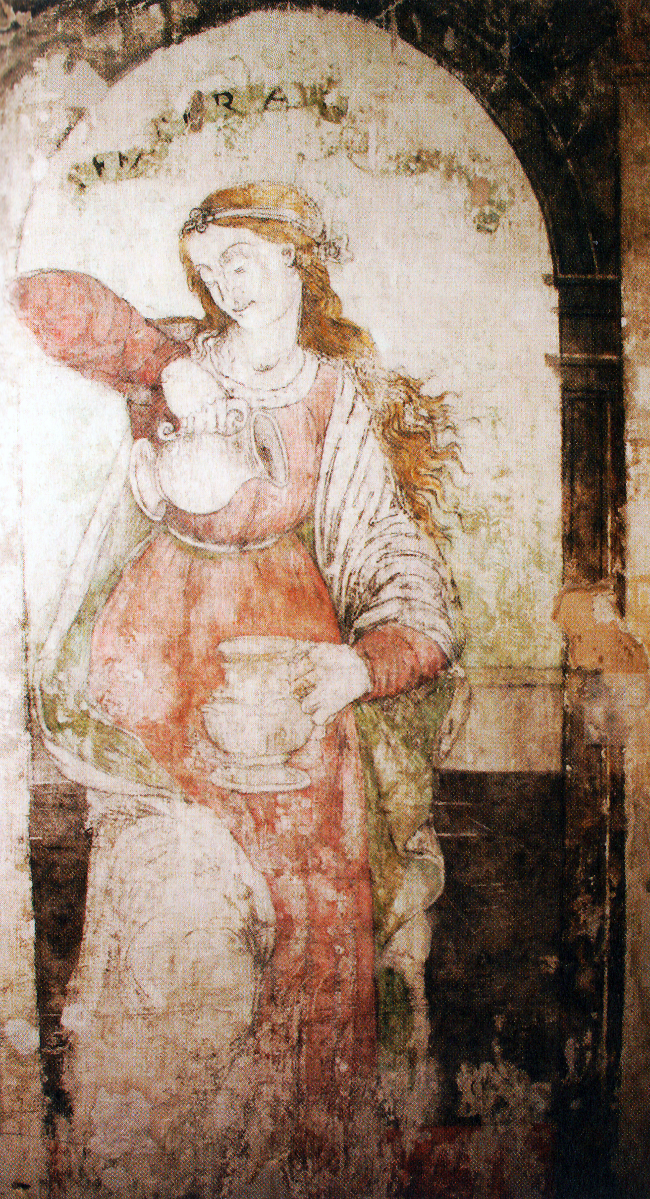 19. Esztergom A mértékletesség allegóriája Vitéz János érsek Studiolójában, 1465-66