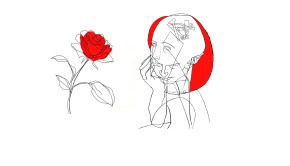 VAJDA Lajos
(1908, Zalaegerszeg - 1941, Budapest)

Bar?tok
1937
Sz?n, pap?r, 620 x 460 mm
Mag?ntulajdon

A k?p Vajda legismertebb kett?s arck?p?t mutatja. A m?v?sz j? bar?tja, B?lint Endre tenyer?be hajtott, r?vid?l?sben ?br?zolt arc?nak homlokter?be ?tv?zve jelenik meg az ?narck?p. Mintha a m?v?sz a maga ?ll?t is a bar?tja tenyer?be hajtan?, csakhogy ez az arc felfel? tekint. A k?t fej kont?rja fent l?nyeg?ben egyetlen k?z?s vonallal jelzett, s ezt azt?n j?val nagyobb ?vben ker?ti k?r?l egy m?sik sz?les lend?let?, az ikonos fejekre utal? vonal. Ilyen szimbolik?t sugall egy?bk?nt enn?l sokal explicitebb m?don a k?t fej k?z?s ter?ben megjelen? kereszt s az ismert pravoszl?v ?s indamot?vum is.

***
VAJDA, Lajos
(1908, Zalaegerszeg - 1941, Budapest)

Friends
1937
Charcoal on paper, 620 x 460 mm
Private collection

Type: other
Time-line: 1926-1950
Form: graphics